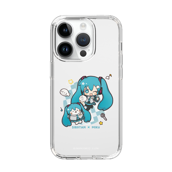 スリムプロテクションケース［ しろたん×初音ミク - しろたん×初音ミク ］