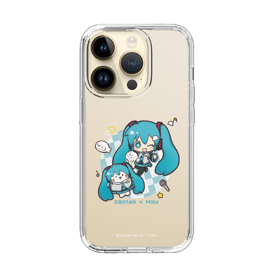 スリムプロテクションケース［ しろたん×初音ミク - しろたん×初音ミク ］