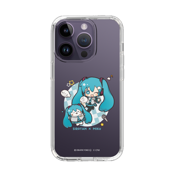 スリムプロテクションケース［ しろたん×初音ミク - しろたん×初音ミク ］