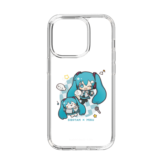 スリムプロテクションケース［ しろたん×初音ミク - しろたん×初音ミク ］