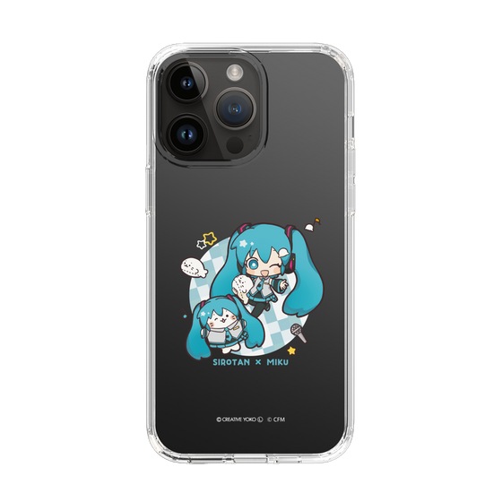 スリムプロテクションケース［ しろたん×初音ミク - しろたん×初音ミク ］