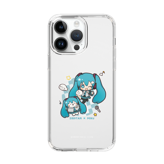 スリムプロテクションケース［ しろたん×初音ミク - しろたん×初音ミク ］