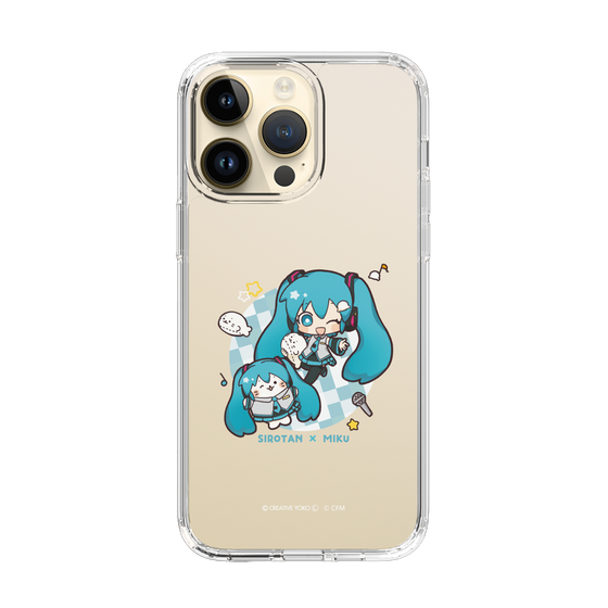 スリムプロテクションケース［ しろたん×初音ミク - しろたん×初音ミク ］