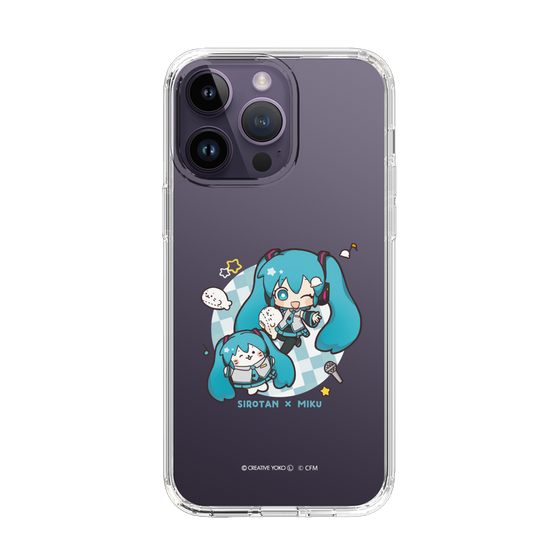 スリムプロテクションケース［ しろたん×初音ミク - しろたん×初音ミク ］