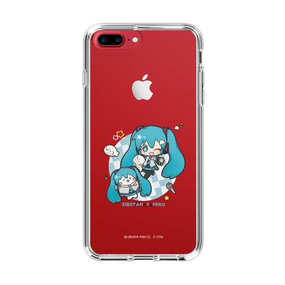 スリムプロテクションケース［ しろたん×初音ミク - しろたん×初音ミク ］