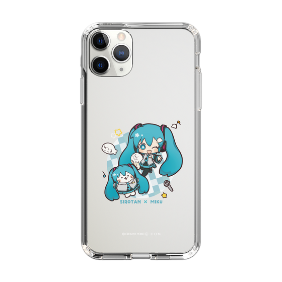スリムプロテクションケース［ しろたん×初音ミク - しろたん×初音ミク ］