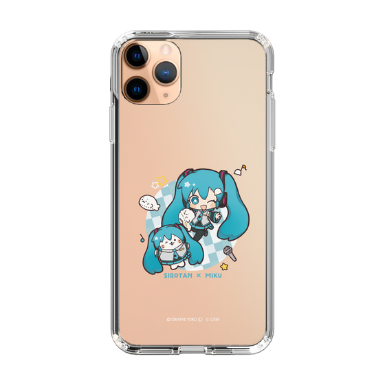 スリムプロテクションケース［ しろたん×初音ミク - しろたん×初音ミク ］