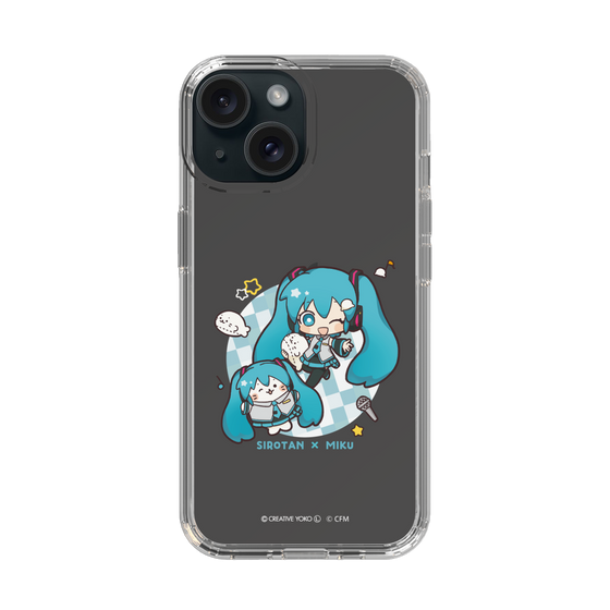 スリムプロテクションケース［ しろたん×初音ミク - しろたん×初音ミク ］