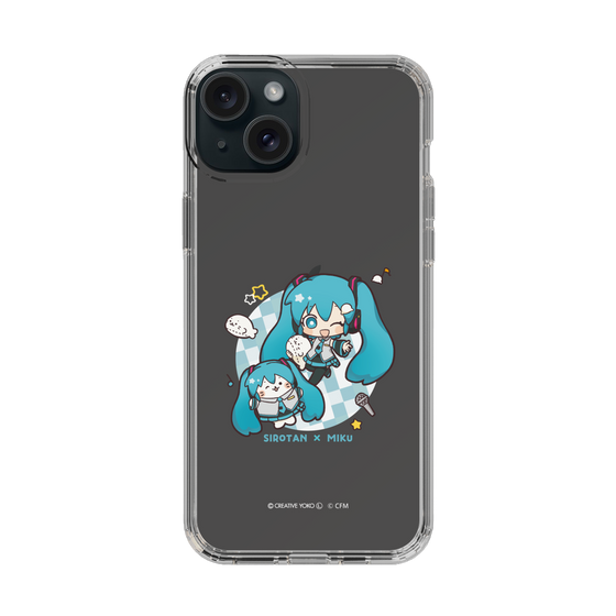 スリムプロテクションケース［ しろたん×初音ミク - しろたん×初音ミク ］