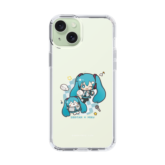 スリムプロテクションケース［ しろたん×初音ミク - しろたん×初音ミク ］