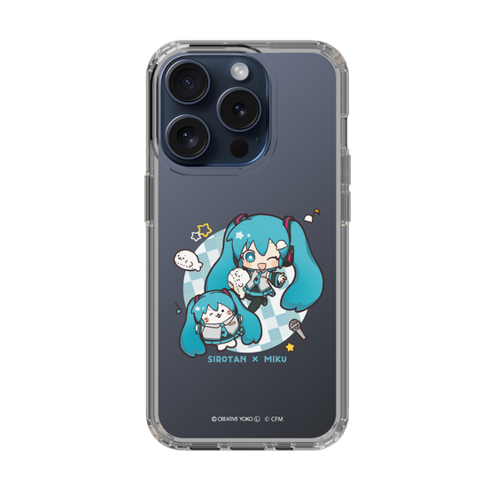 スリムプロテクションケース［ しろたん×初音ミク - しろたん×初音ミク ］