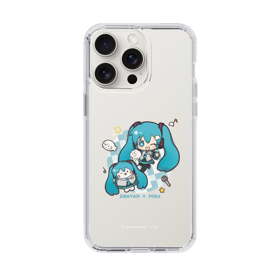 スリムプロテクションケース［ しろたん×初音ミク - しろたん×初音ミク ］