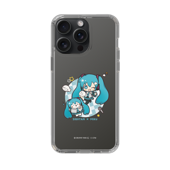 スリムプロテクションケース［ しろたん×初音ミク - しろたん×初音ミク ］