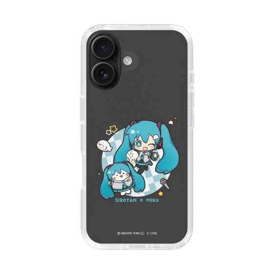 スリムプロテクションケース［ しろたん×初音ミク - しろたん×初音ミク ］