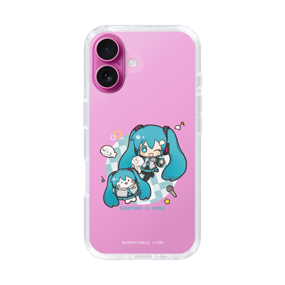 スリムプロテクションケース［ しろたん×初音ミク - しろたん×初音ミク ］