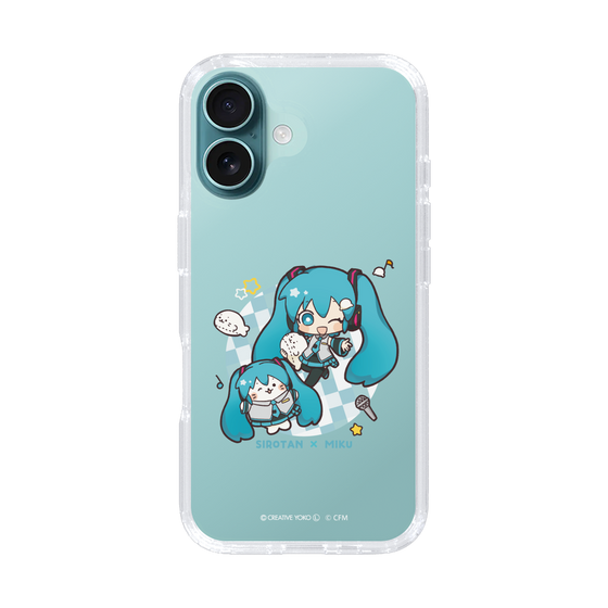 スリムプロテクションケース［ しろたん×初音ミク - しろたん×初音ミク ］