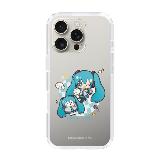 スリムプロテクションケース［ しろたん×初音ミク - しろたん×初音ミク ］