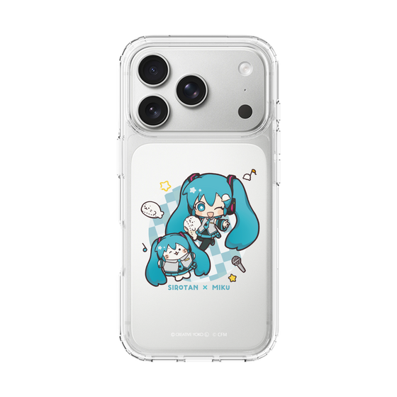 スリムプロテクションケース［ しろたん×初音ミク - しろたん×初音ミク ］