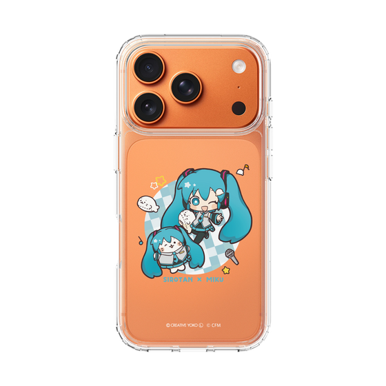 スリムプロテクションケース［ しろたん×初音ミク - しろたん×初音ミク ］