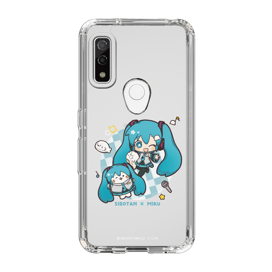 スリムプロテクションケース［ しろたん×初音ミク - しろたん×初音ミク ］