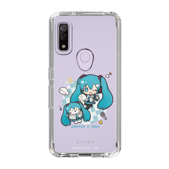 スリムプロテクションケース［ しろたん×初音ミク - しろたん×初音ミク ］