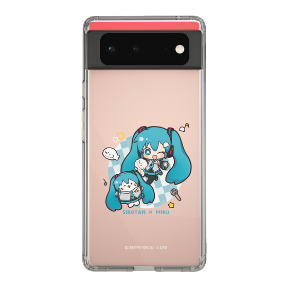 スリムプロテクションケース［ しろたん×初音ミク - しろたん×初音ミク ］