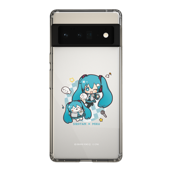 スリムプロテクションケース［ しろたん×初音ミク - しろたん×初音ミク ］