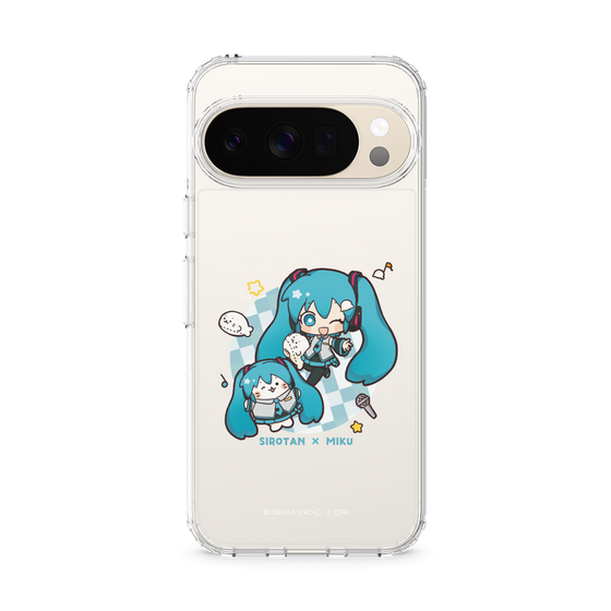 スリムプロテクションケース［ しろたん×初音ミク - しろたん×初音ミク ］