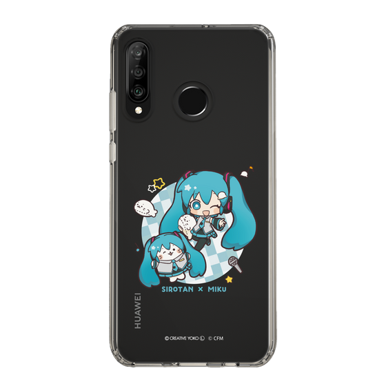 スリムプロテクションケース［ しろたん×初音ミク - しろたん×初音ミク ］
