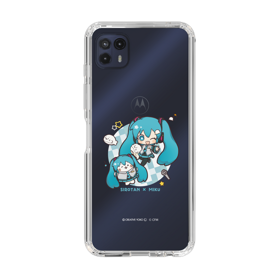 スリムプロテクションケース［ しろたん×初音ミク - しろたん×初音ミク ］