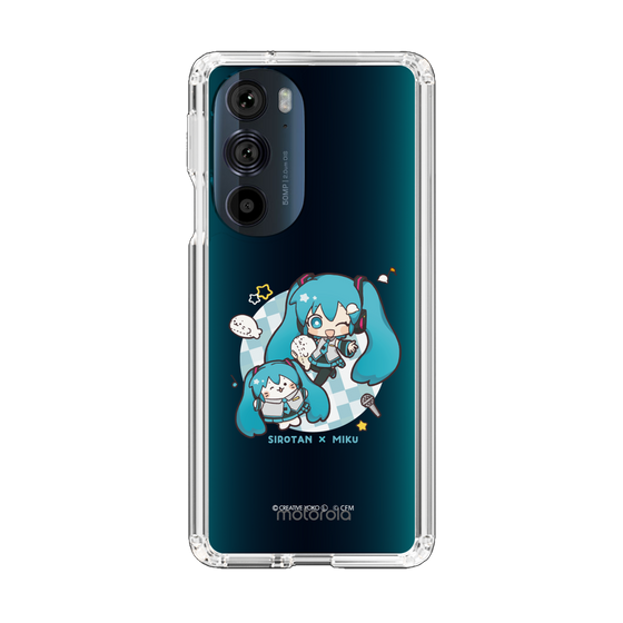 スリムプロテクションケース［ しろたん×初音ミク - しろたん×初音ミク ］