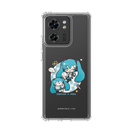 スリムプロテクションケース［ しろたん×初音ミク - しろたん×初音ミク ］