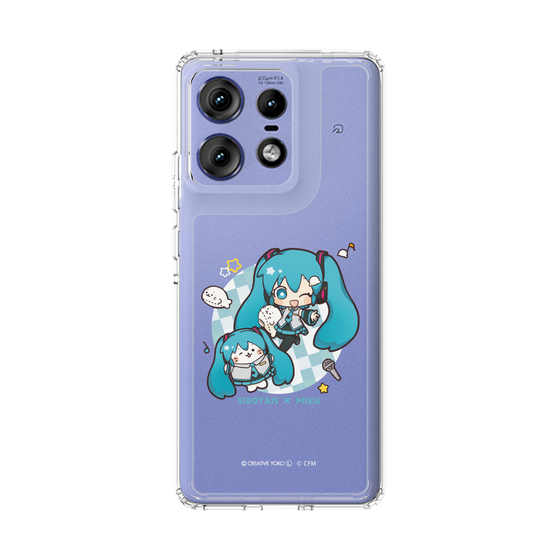 スリムプロテクションケース［ しろたん×初音ミク - しろたん×初音ミク ］