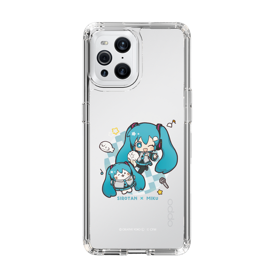 スリムプロテクションケース［ しろたん×初音ミク - しろたん×初音ミク ］