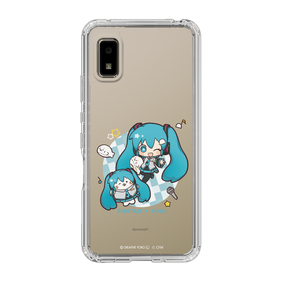 スリムプロテクションケース［ しろたん×初音ミク - しろたん×初音ミク ］