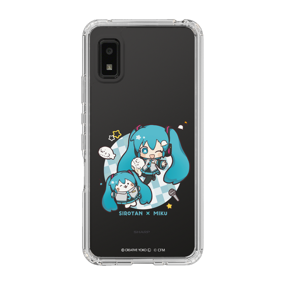 スリムプロテクションケース［ しろたん×初音ミク - しろたん×初音ミク ］