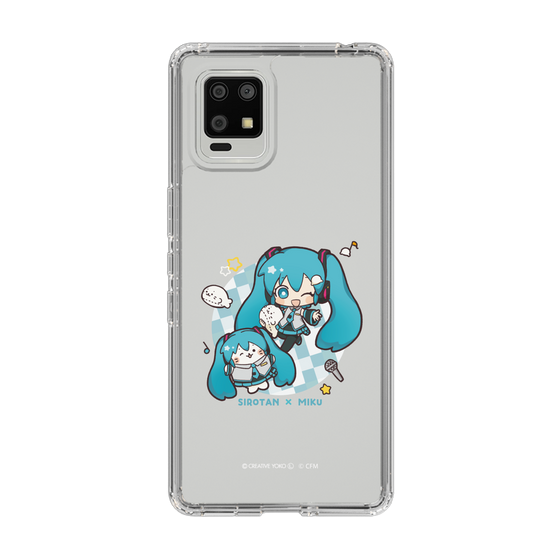 スリムプロテクションケース［ しろたん×初音ミク - しろたん×初音ミク ］