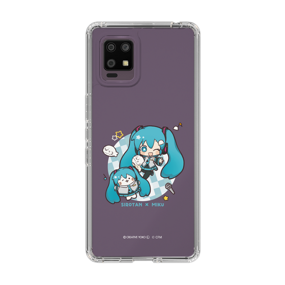 スリムプロテクションケース［ しろたん×初音ミク - しろたん×初音ミク ］