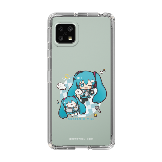 スリムプロテクションケース［ しろたん×初音ミク - しろたん×初音ミク ］