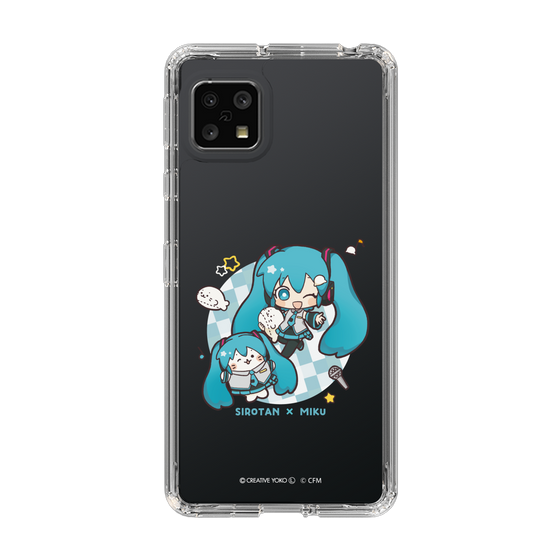 スリムプロテクションケース［ しろたん×初音ミク - しろたん×初音ミク ］