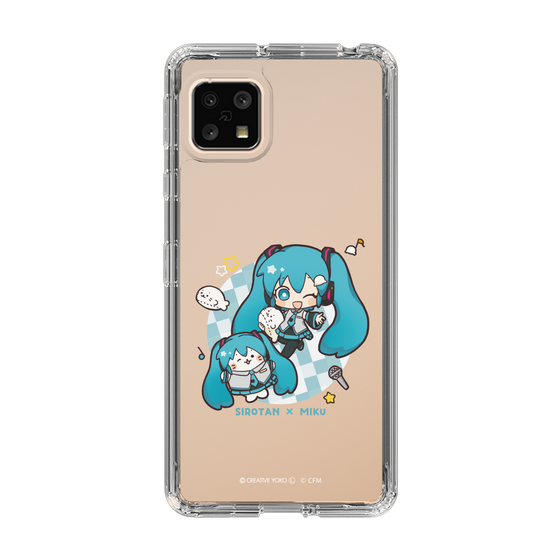 スリムプロテクションケース［ しろたん×初音ミク - しろたん×初音ミク ］
