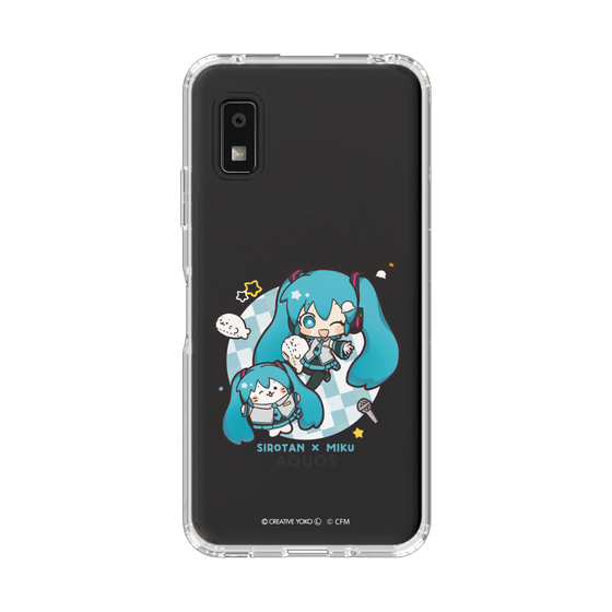 スリムプロテクションケース［ しろたん×初音ミク - しろたん×初音ミク ］