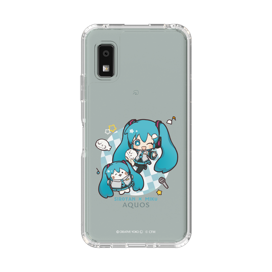 スリムプロテクションケース［ しろたん×初音ミク - しろたん×初音ミク ］