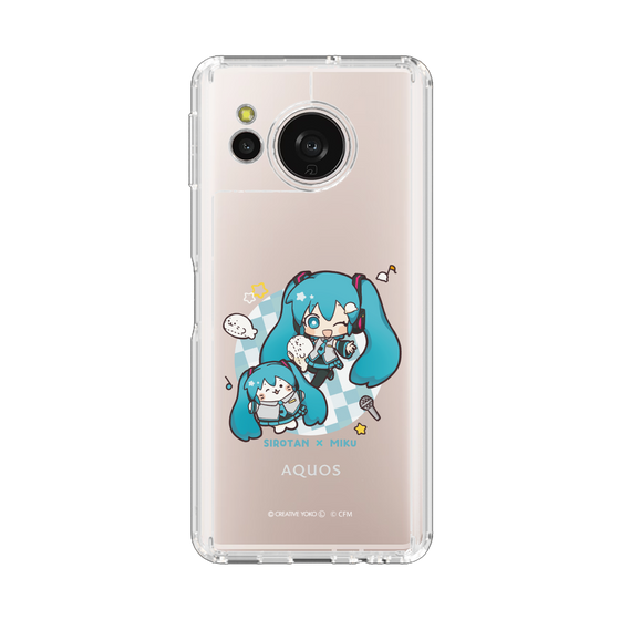 スリムプロテクションケース［ しろたん×初音ミク - しろたん×初音ミク ］