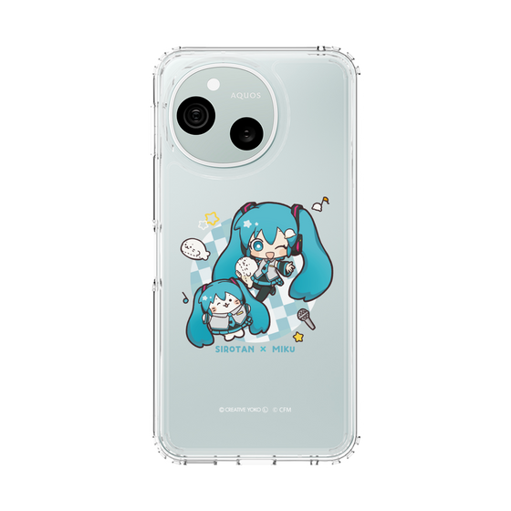 スリムプロテクションケース［ しろたん×初音ミク - しろたん×初音ミク ］