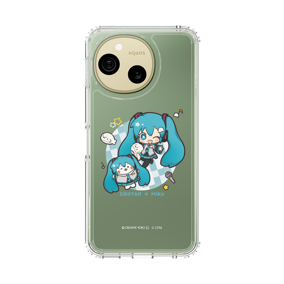 スリムプロテクションケース［ しろたん×初音ミク - しろたん×初音ミク ］