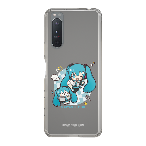 スリムプロテクションケース［ しろたん×初音ミク - しろたん×初音ミク ］