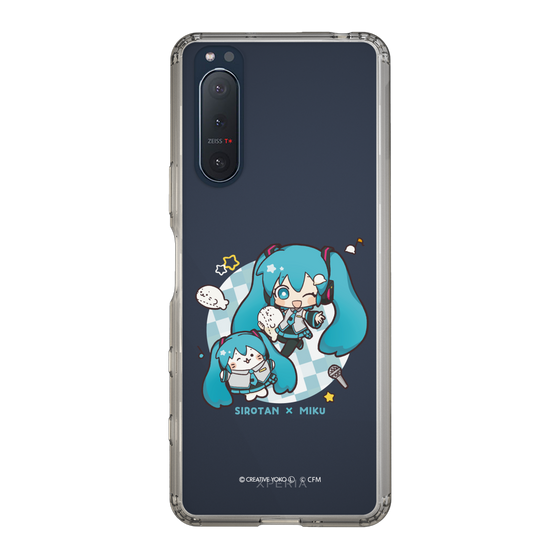 スリムプロテクションケース［ しろたん×初音ミク - しろたん×初音ミク ］