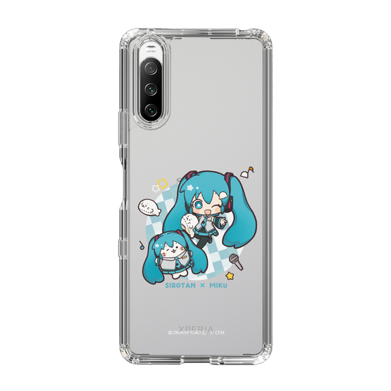 スリムプロテクションケース［ しろたん×初音ミク - しろたん×初音ミク ］