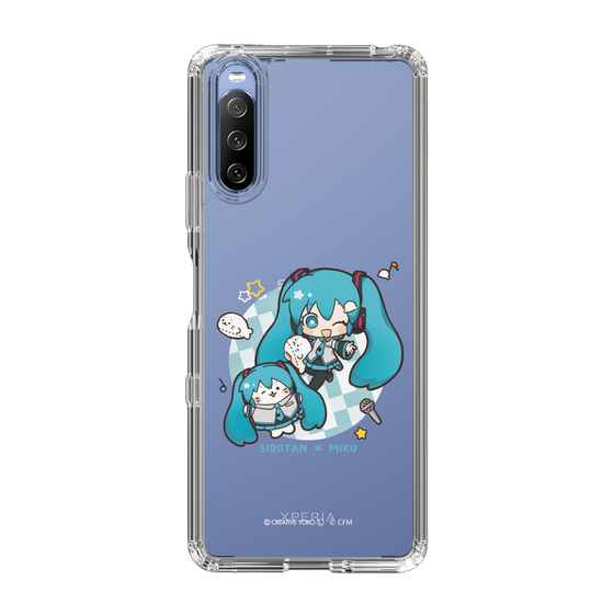 スリムプロテクションケース［ しろたん×初音ミク - しろたん×初音ミク ］